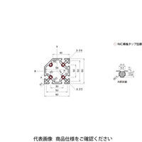 エヌアイシ・オートテック M6 ベーシックアルミフレーム 862mm AFSC-6060-6-862（直送品）