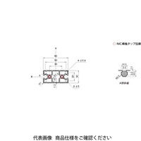 エヌアイシ・オートテック M6 ベーシックアルミフレーム 772mm AFSW-3060L-6-772（直送品）