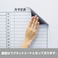 マグエックス マグネットスケジュールボードシート月間 MSVP-4560M