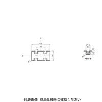 エヌアイシ・オートテック M6 ブラケットフレーム 865mm AFM-3060-6-865 1セット（2本）（直送品）