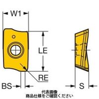 サンドビック TAミーリングチップ R390ー170420EーNLH13A 1セット(10個)（直送品）