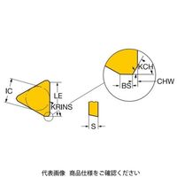 サンドビック TAミーリングチップ TPKR2204PDRーWH3040 1セット(10個)（直送品）