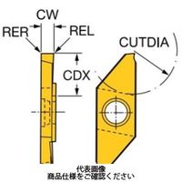 サンドビック TAコロカットXSチップ MACR3150ーN1025 1セット(5個)（直送品）