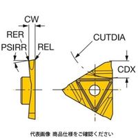 サンドビック TAコロカット突切り用チップ R123T3ー0200ー1500ーCS1125 1セット(10個)（直送品）