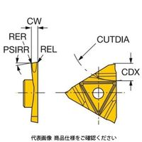 サンドビック TAコロカット突切り用チップ R123U3ー0200ー1500ーCS1125 1セット(10個)（直送品）