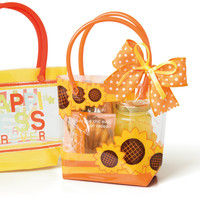 ヘッズ ひまわりPVCバッグ-S HIM-SB 1セット（40枚：10枚×4パック）（直送品）