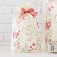 ヘッズ モダンリラックスリボン付PEギフトバッグ-M MRX-RBM 1セット（100枚：20枚×5パック）（直送品）