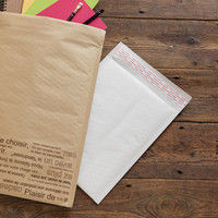 ヘッズ 無地緩衝材付宅配ペーパーバッグ-2 M-TBP2 1セット（50枚：10枚×5パック）（直送品）