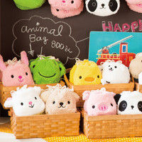 ヘッズ ポップアニマルミニ巾着バッグ/ヒヨコ-S PAY-KBS 1セット（30枚：10枚×3パック）（直送品）