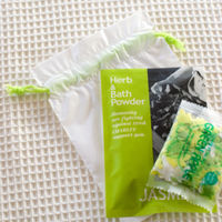 ヘッズ ミニ巾着袋S（グリーン紐） M-3NS 1セット（1000枚：50枚×20パック）（直送品）