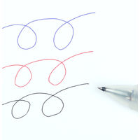 パイロット 油性3色ボールペン アクロボール3 極細 0.5mm クリアソフトブルー軸 BKAB-40EF-CSL 1本