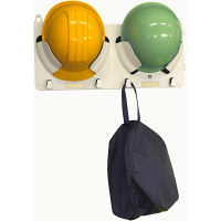 エコラック（ヘルメット掛け） 2個掛け用 アイボリー　ST#822N タニザワ