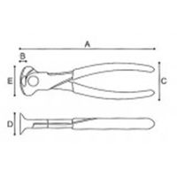 マルト長谷川工作所 喰切(アメリカンタイプ) Eー828 1丁（直送品）