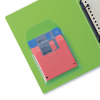 カール事務器 粘着ポケット FD/MOポケット CL-90 1セット(100枚:10枚×10袋)