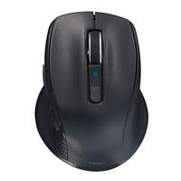 ナカバヤシ F_line Bluetooth静音5ボタンBlueLEDマウス Sサイズ ブラック MUS-BKF143BK 1個（直送品）