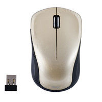 ナカバヤシ 無線5ボタンBlueLEDマウス ゴールド MUS-RKF118GL 1個（直送品）