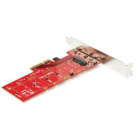 Startech.com M.2 SSD - PCIe x4 変換アダプタ NGFF PEX4M2E1 1個