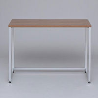 アイリスオーヤマ フリーデスク ブラウン/シルバー FDK-100 1台（直送品）