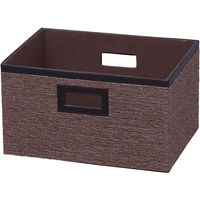 アイリスオーヤマ スペースバスケット ブラウン SPA-360 6個セット（直送品）