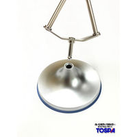 東京製旗 卓上旗用ミニポール2本立台 41912 1台