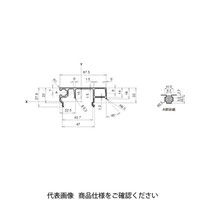 エヌアイシ・オートテック M6 コンベア用サイドカバーフレーム 48mm ACSR-2268-6-48（直送品）