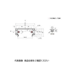 エヌアイシ・オートテック M6 ダクトフレーム 327mm AFD-3090A-6-327 1セット（20本）（直送品）