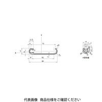 エヌアイシ・オートテック M6 オイルパンフレーム 807mm AFO-0080-6-807 1セット（8本）（直送品）