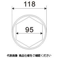 JTC アクスルナットソケット JTC5252 1個（直送品）