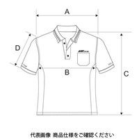 JTC 半袖ポロシャツ 2XLサイズ JTCD012XL 1個（直送品）