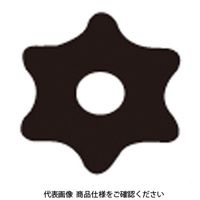 JTC スターソケット(穴開き) 6.3×T27H JTC23527 1個（直送品）