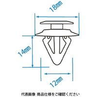 JTC 汎用クリップ(10ケ入り) RD38 1セット(10個)（直送品）