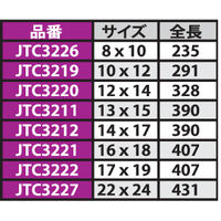 JTC ロングストレートメガネ 16X18 JTC3221 1個（直送品）