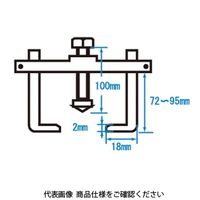 JTC クランクプーリープーラー JTC1350 1個（直送品）