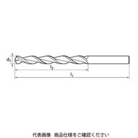 グーリングジャパン ハイスコバルトストレートドリルFコート深穴 2459ー7 1本（直送品）