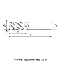 グーリングジャパン 超硬エンドミル #3689ー12 1本（直送品）