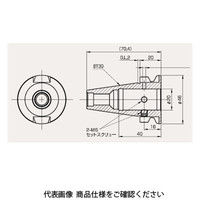 ジーベックテクノロジー XEBEC短尺BTホルダー SH-BT30 1本（直送品）
