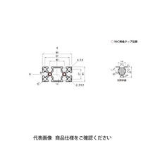 エヌアイシ・オートテック M8 ベーシックアルミフレーム 768mm AFS-4080L-8-768（直送品）