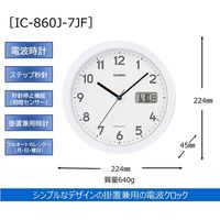 カシオ計算機 カシオ 掛置兼用電波時計 IC-860J-7JF 1個