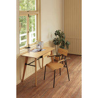 【車上渡し】関家具 TOCOM ANTE（アンテ）デスク ナチュラル 幅1000×奥行500×高さ730mm ED-2956（直送品）