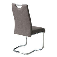 【車上渡し】関家具 TOCOM KANT（カント） ダイニングチェア カンチレバー脚 グレー TDC-9855 1セット（2脚入）（直送品）