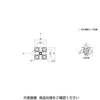 エヌアイシ・オートテック M8 ベーシックアルミフレーム 785mm AFS-4545L-8-785（直送品）