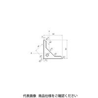 エヌアイシ・オートテック M8 ブラケットフレーム 387mm AFLHー8080ー387 1セット(3本)（直送品）