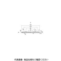 エヌアイシ・オートテック M8 ベーシックアルミフレーム 703mm AFFー80160ー703 1セット(4本)（直送品）