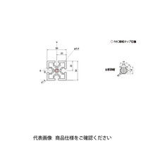 エヌアイシ・オートテック H10 高剛性フレーム 698mm AFSー5050Bー8ー698 1セット(5本)（直送品）