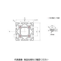 エヌアイシ・オートテック H10 高剛性フレーム 337mm AFSー100100Hー10ー337 1セット(3本)（直送品）