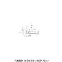 エヌアイシ・オートテック SP 蝶番フレーム 313mm AFHー0930ー313 1セット(30本)（直送品）