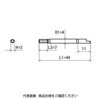 近江精機 OHMI スクリュードライバービット ヘキサゴンビット V-05X H3x4x44 1セット(10本)（直送品）