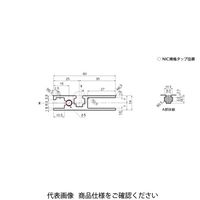 エヌアイシ・オートテック M6 引き戸フレーム 714mm ADF-1460-6-714 1セット（6本）（直送品）