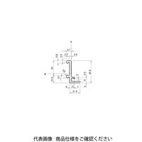 エヌアイシ・オートテック M6 ハンガーフレーム 361mm AFHL-2246-361 1セット（20本）（直送品）