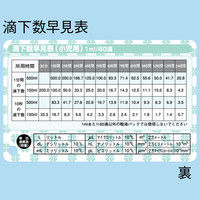 サンビー メディカルカード（意識レベル・滴下数早見表）2枚セット 　 1組（2枚）